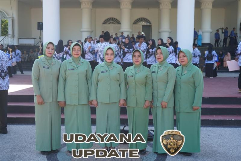 Ketua Persit KCK XLIV/KSB Hadiri Upacara Syukur ke-9 Bersama Forkopimda Sumbawa Barat