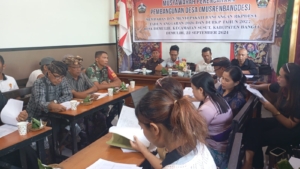 Babinsa Desa Demulih Hadiri Musrenbangdes Tahun Anggaran 2026