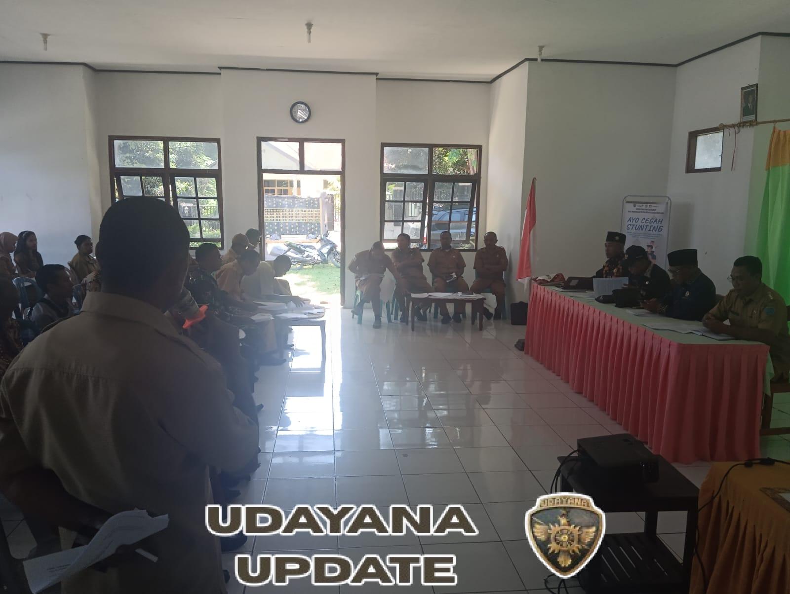 Babinsa Koramil Mauponggo Hadiri Uji Publik Raperda di Keo Tengah