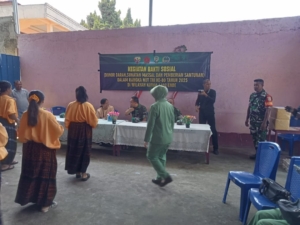 Babinsa Kodim 1602/Ende Hadir dan Peduli: Santunan Diberikan untuk ODGJ di Lembaga Kasih Samaria