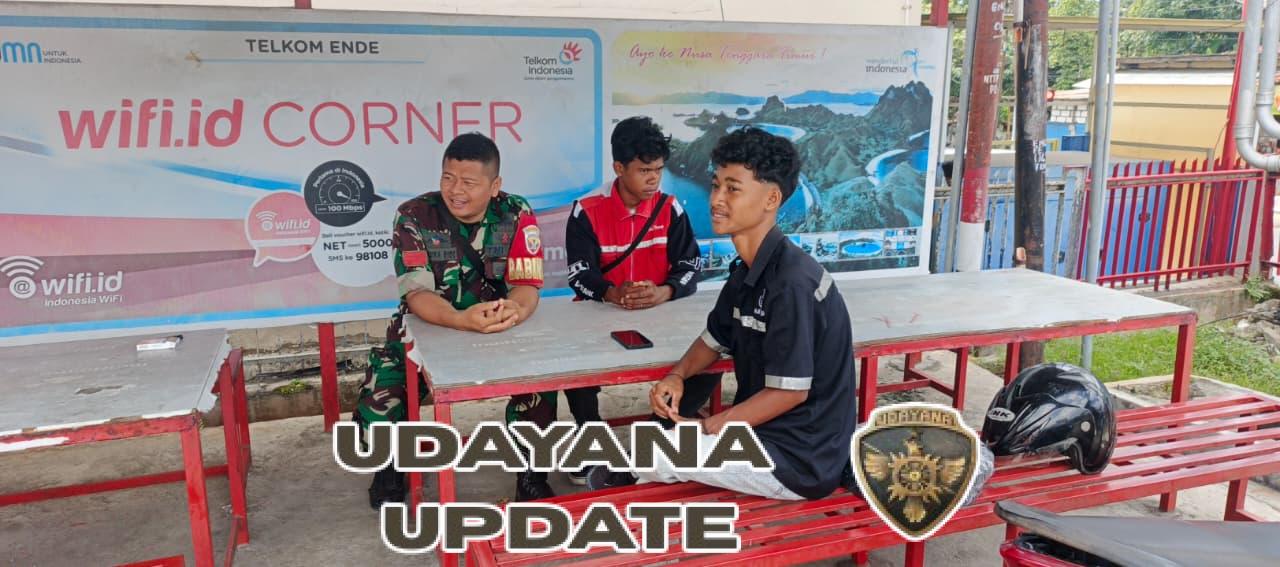 Babinsa Onekore Serap Aspirasi Warga Lewat Komsos di Wilayah Binaan