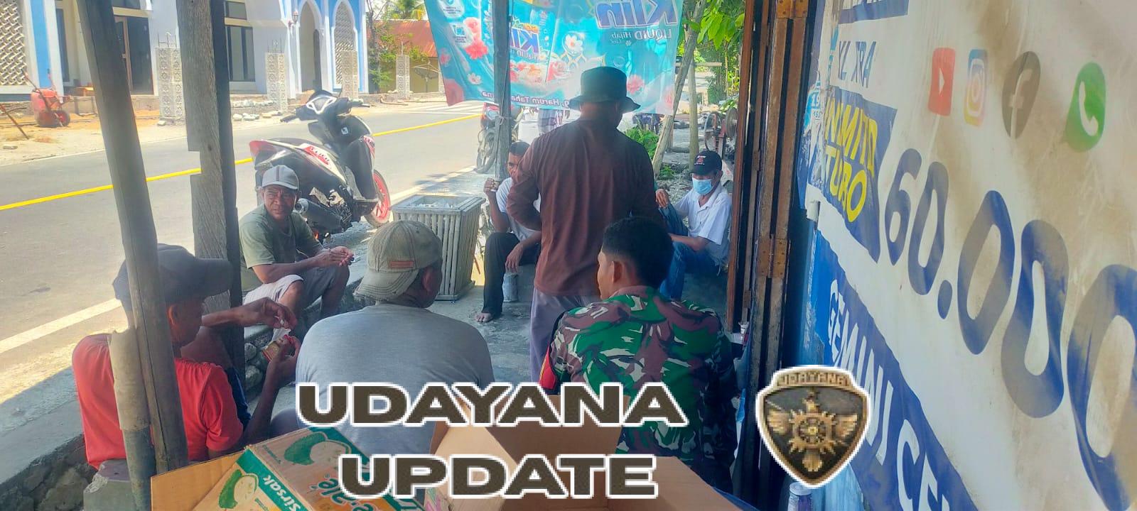 Babinsa Koramil 1602-01/Ende Lakukan Monitoring dan Komsos di Desa Raporendu