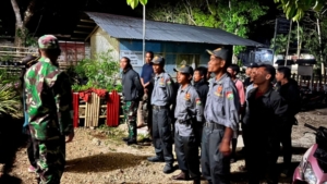 Kodim 1613/Sumba Barat dan Linmas Gelar Patroli Gabungan di Desa Kalembu Kuni