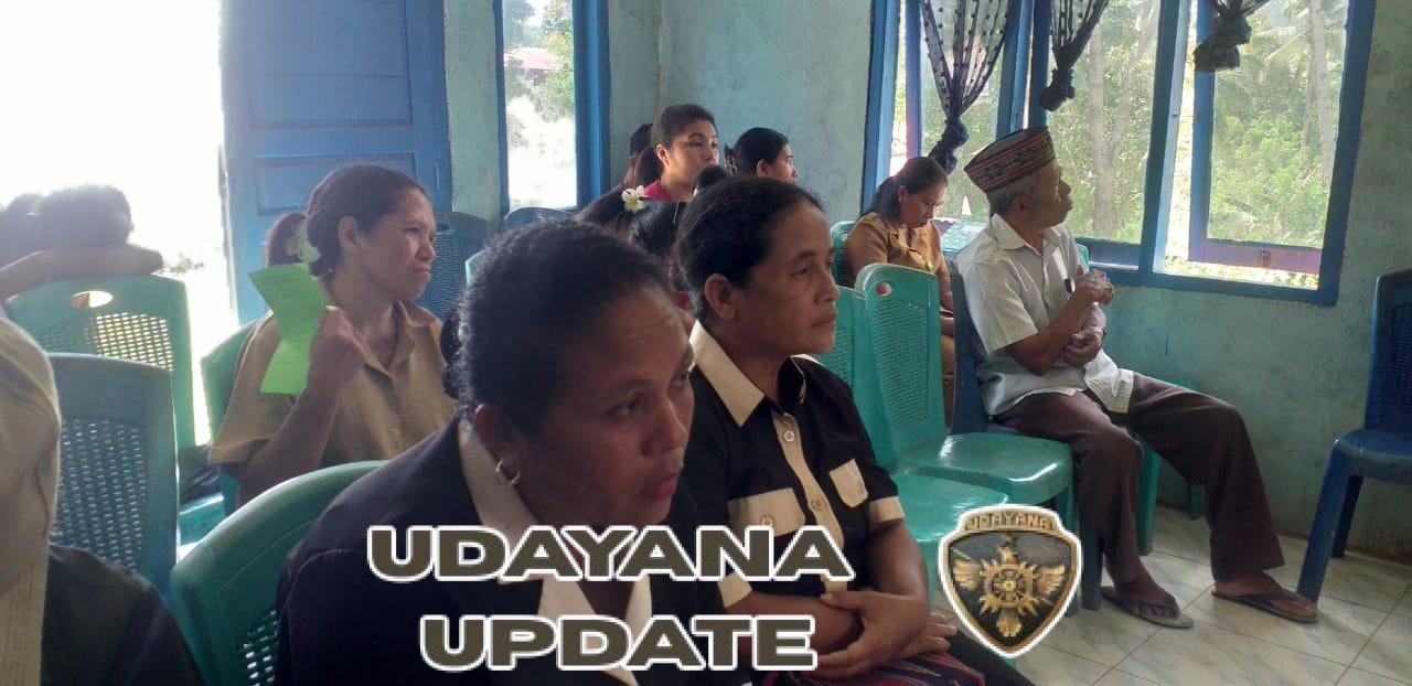 Babinsa Koramil 1630-02/Lembor Dampingi Musdes Tiwu Riwung, Bahas RKPDes 2026 dan Penanganan Stunting