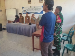 Babinsa Serka Baharudin Hadiri Musdes Langam, Dorong Pembangunan Tepat Sasaran