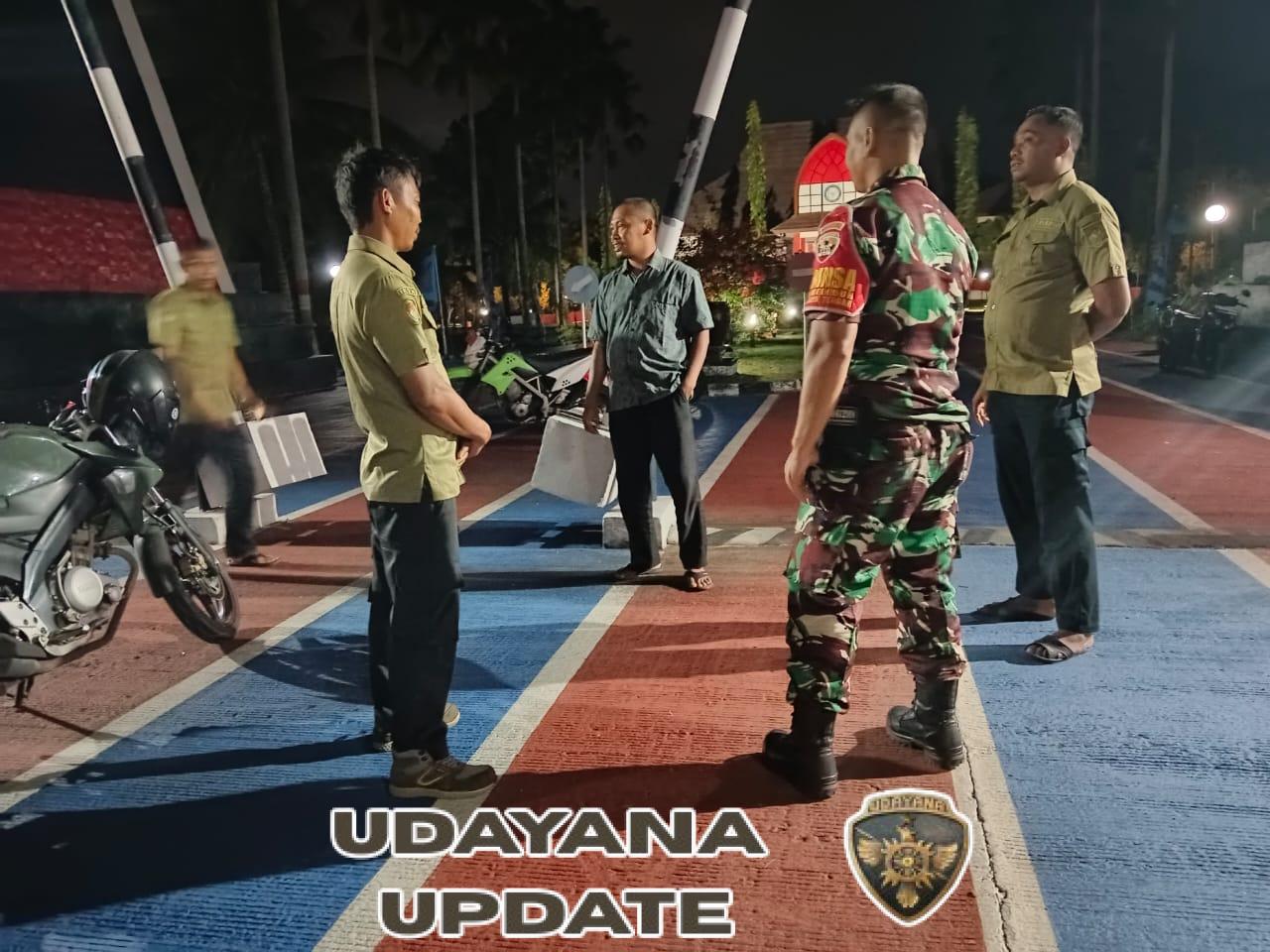 Wujud Pengendalian Kamtibmas, Babinsa Himbau Warga Binaan Aktifkan Siskamling