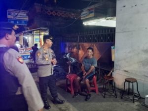 Petang Kondusif, Polsek Bersama TNI dan Unsur Terkait Gelar Patroli Skala Besar