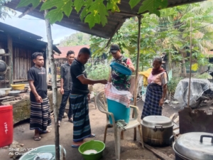 Babinsa 1602-01/Ende Aktif Laksanakan Komsos dan Monitoring Kamtibmas di Desa Ondorea