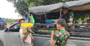 TNI Hadir Bantu Masyarakat: Kodim 1612/Manggarai Gelar Pasar Murah Sambut HUT ke-80