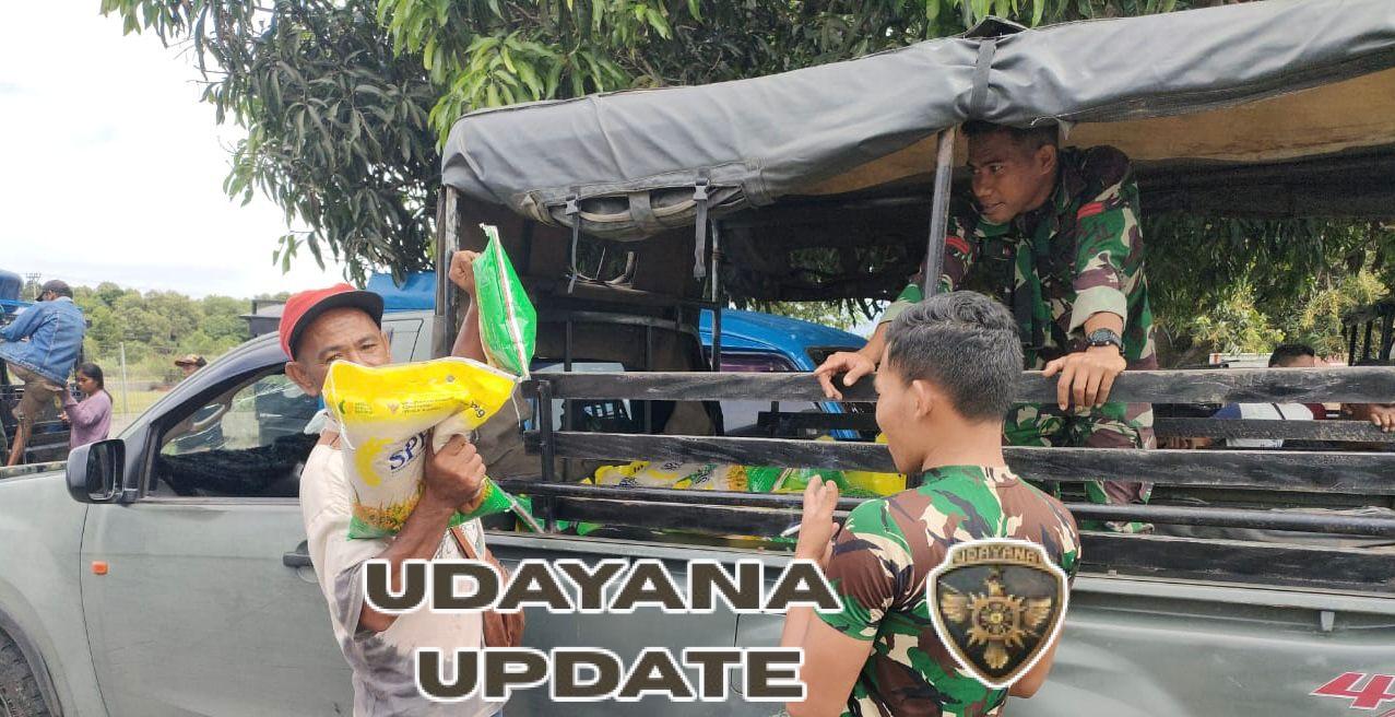 TNI Hadir Bantu Masyarakat: Kodim 1612/Manggarai Gelar Pasar Murah Sambut HUT ke-80