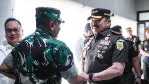 .Danrem 161/WS Sambut Kunjungan Kerja Jaksa Agung RI di Wilayah NTT.