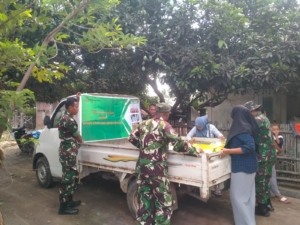 Gerakan Pangan Murah Kodim 1628/Sumbawa Barat Stabilkan Harga Beras di Kecamatan Jereweh