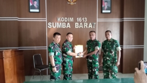 Tim Wasrik Kodam IX/Udayana Audit Kinerja di Kodim 1613/Sumba Barat