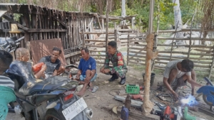 Komsos Babinsa Koramil 03/Batutua, Wujud Kedekatan TNI dengan Masyarakat