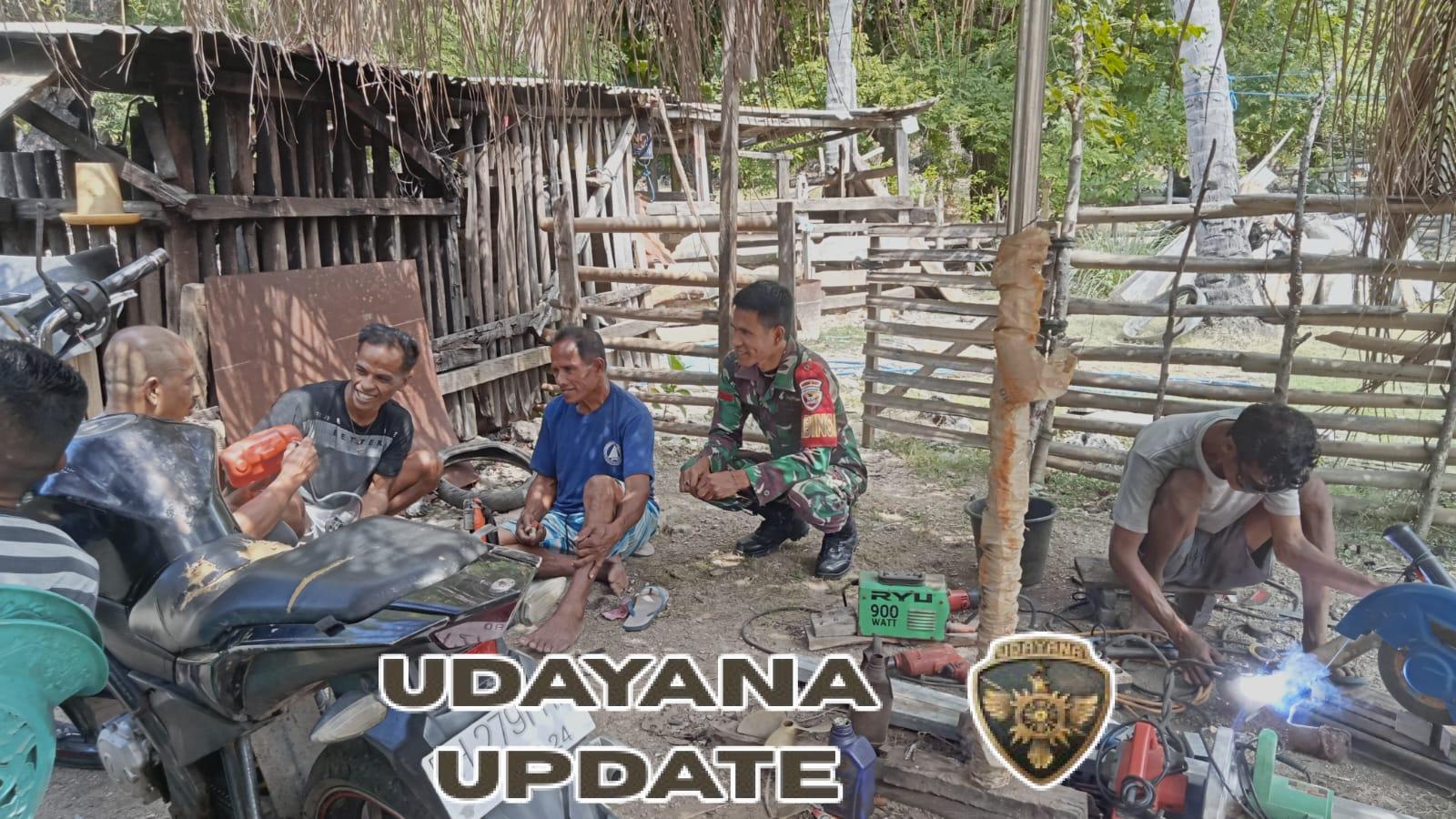 Komsos Babinsa Koramil 03/Batutua, Wujud Kedekatan TNI dengan Masyarakat