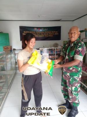 Kodim 1602/Ende Salurkan 110 Ton Beras Lewat Program Gerakan Pangan Murah