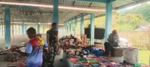 Babinsa Bajawa Laksanakan Patroli dan Monitoring di Pasar Malawaru
