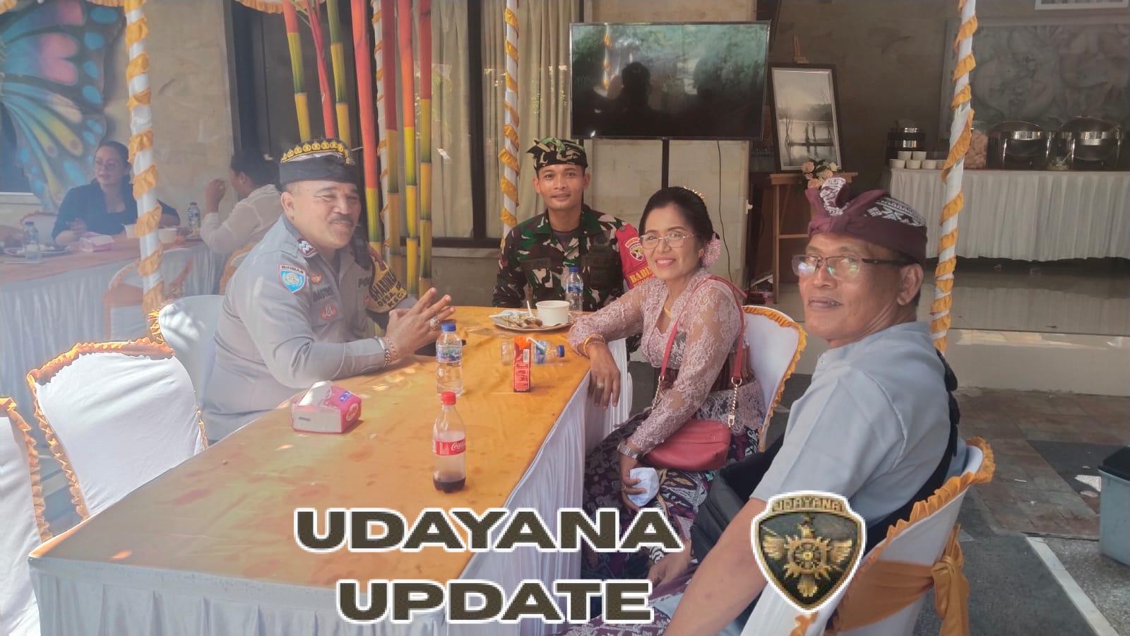 Babinsa Singakerta Jalin Silaturahmi Lewat Kehadiran pada Upacara Pernikahan Warga