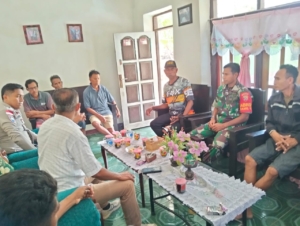 Babinsa Loaholu Fasilitasi Penyelesaian Perselisihan Warga di Desa Holulai