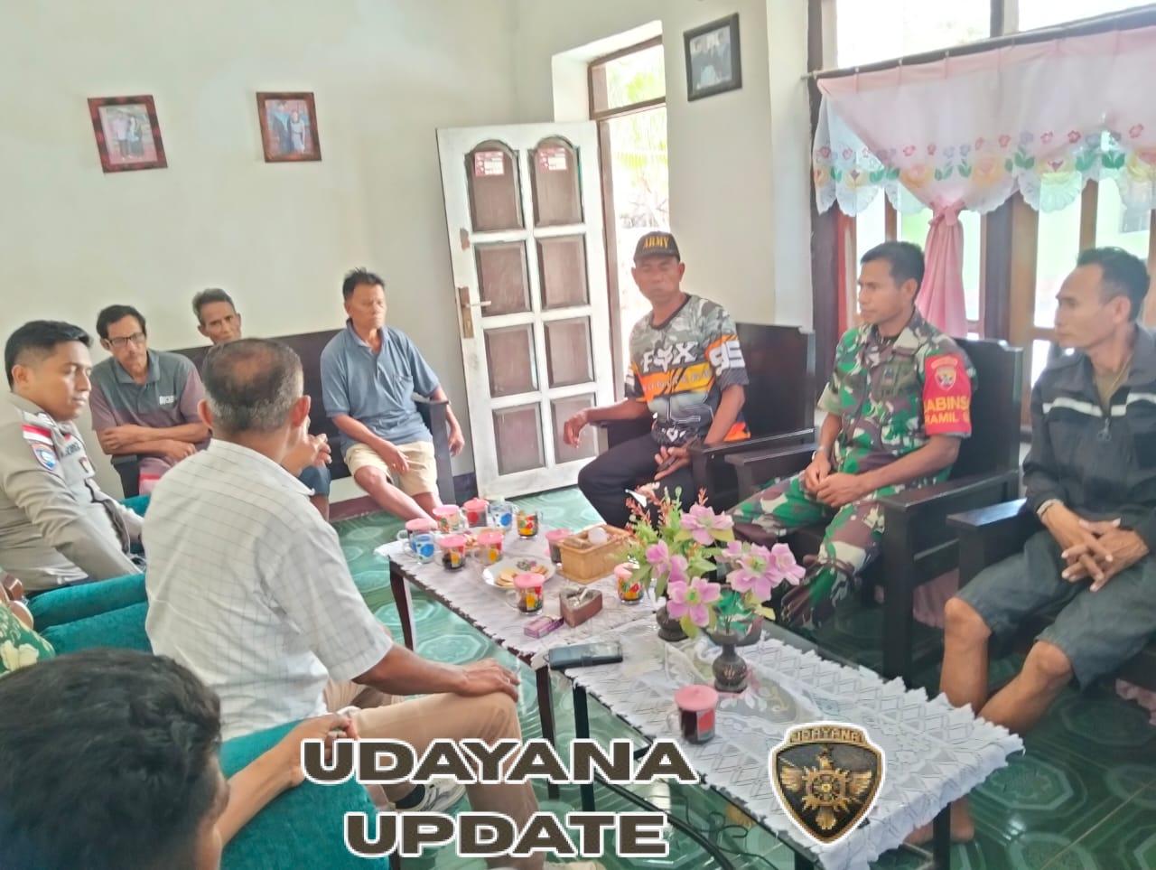 Babinsa Loaholu Fasilitasi Penyelesaian Perselisihan Warga di Desa Holulai