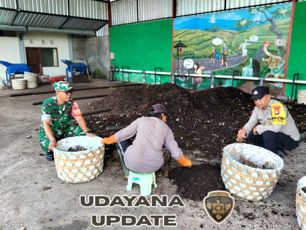 Sinergi Babinsa dan Bhabinkamtibmas Wujudkan Kelestarian Alam di Desa Sidan