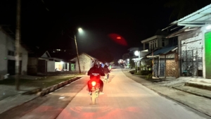 TNI Bersama Aparat Kelurahan Komerda Jaga Keamanan Lingkungan