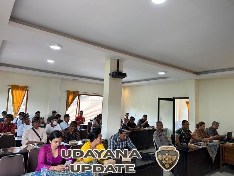 Serma I Wayan Yasa Kawal Musrenbangdes Kelusa, Pastikan Pembangunan Sesuai Aspirasi Warga