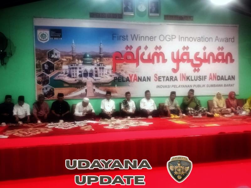 Danramil 1628-01 Taliwang Wakili Dandim 1628/SB Hadir Dalam Forum Yasinan