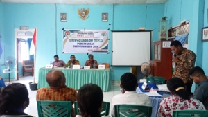 Pratu Maximus Liseng Dampingi Musdes Langir, TNI Siap Kawal Aspirasi Masyarakat