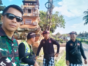 Gelar Serap Aspirasi, Pertemuan MDA Kecamatan Klungkung Dikawal Babinsa Semarapura Kauh