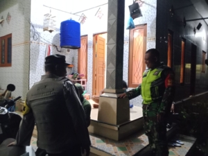 Babainsa Koramil Dawan Bersama Bhabikamtibmas Dan Linmas Gencarkan Patroli Dan Sidak Duktang