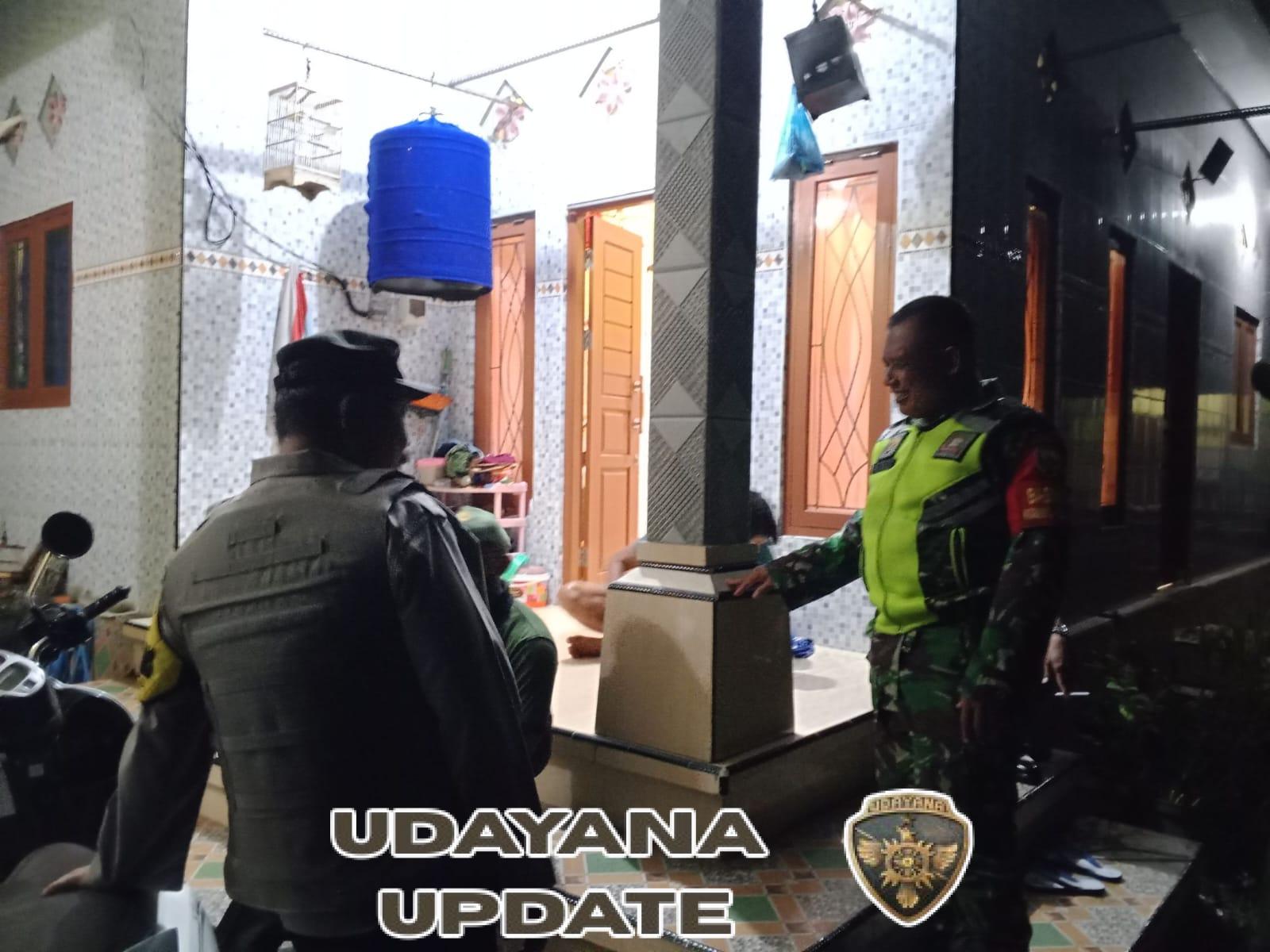 Babainsa Koramil Dawan Bersama Bhabikamtibmas Dan Linmas Gencarkan Patroli Dan Sidak Duktang