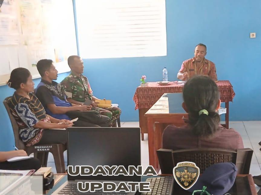 Babinsa Maurole Hadiri Mini Lokakarya Penurunan Stunting di Kotabaru