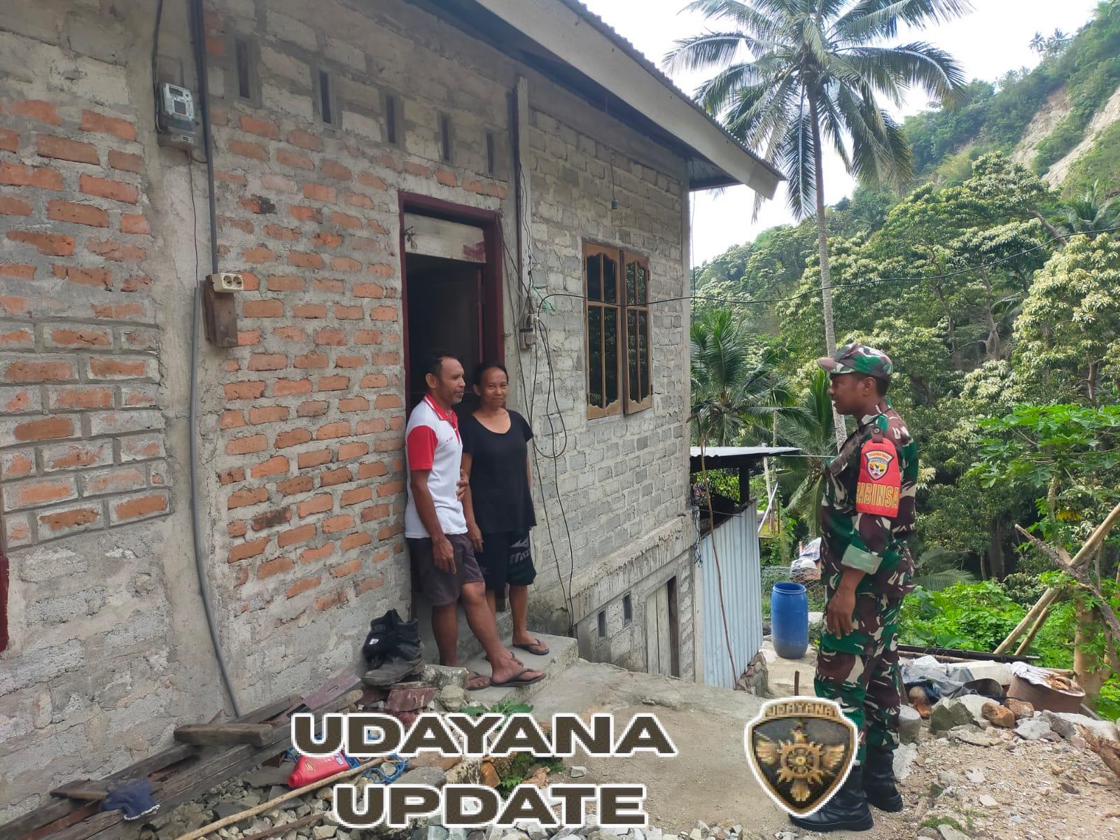 Babinsa Koramil Wolowaru Tingkatkan Keamanan dan Sinergi dengan Masyarakat Desa Ratemangga