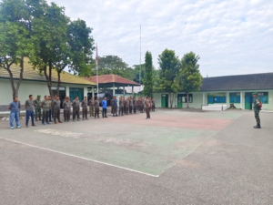 Kodim 1602/Ende Gelar Apel Pagi dan Olahraga Bersama, Tingkatkan Disiplin dan Kebugaran Prajurit