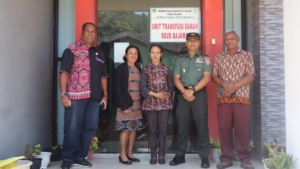 Komandan Kodim 1625/Ngada Laksanakan Anjangsana Silaturahmi di RSUD Bajawa