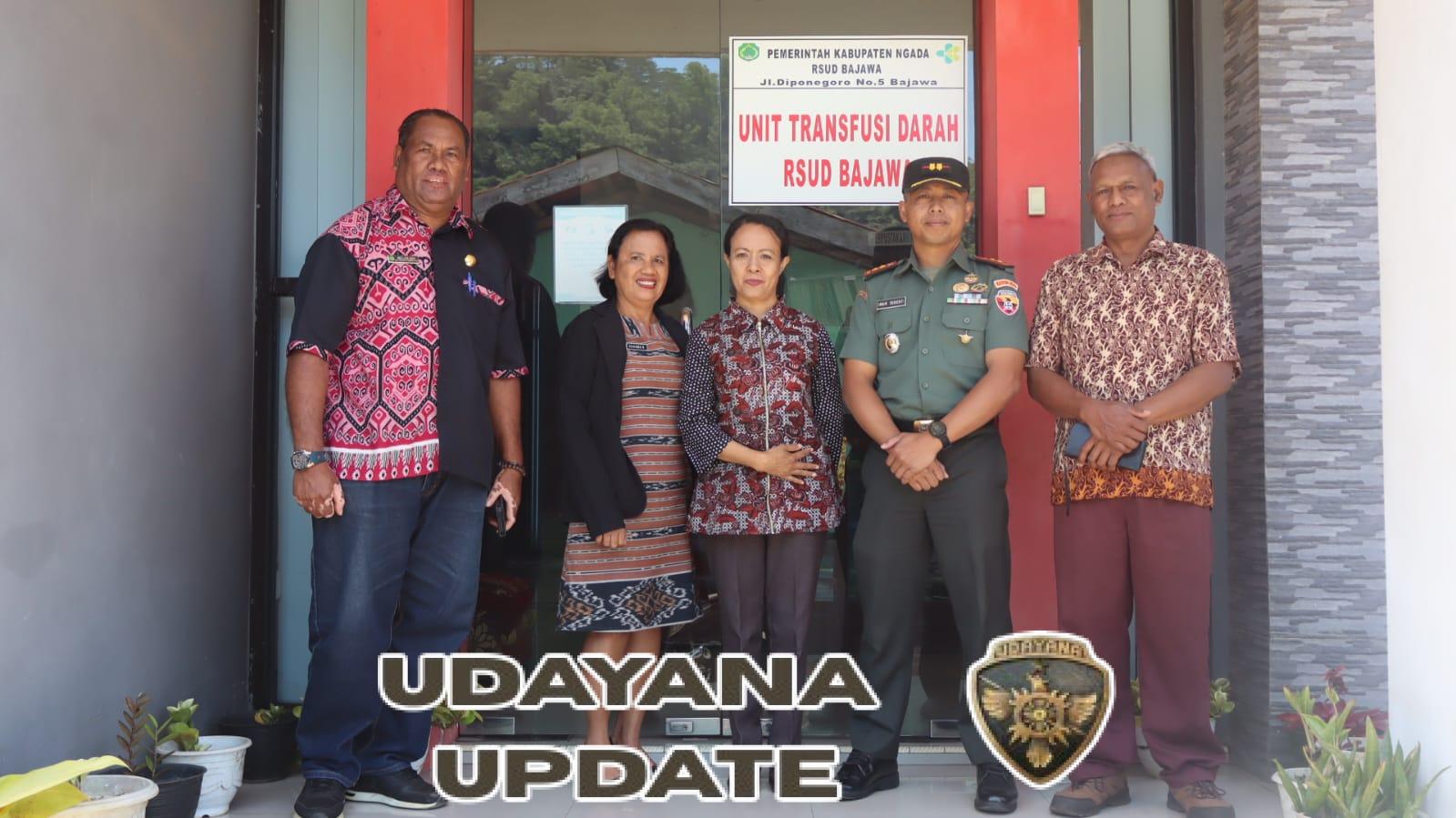 Komandan Kodim 1625/Ngada Laksanakan Anjangsana Silaturahmi di RSUD Bajawa