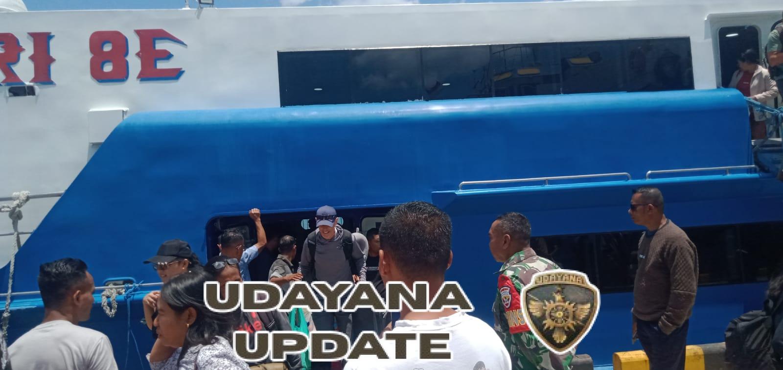 Personel Kodim 1627/RN Laksanakan Pemantauan Kedatangan Kapal di Pelabuhan Ba’a