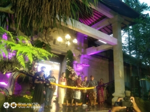 Dukung Seni dan Pariwisata, Wadanramil Ubud Tampil di Acara Pameran Tunggal Peterian Gunawan