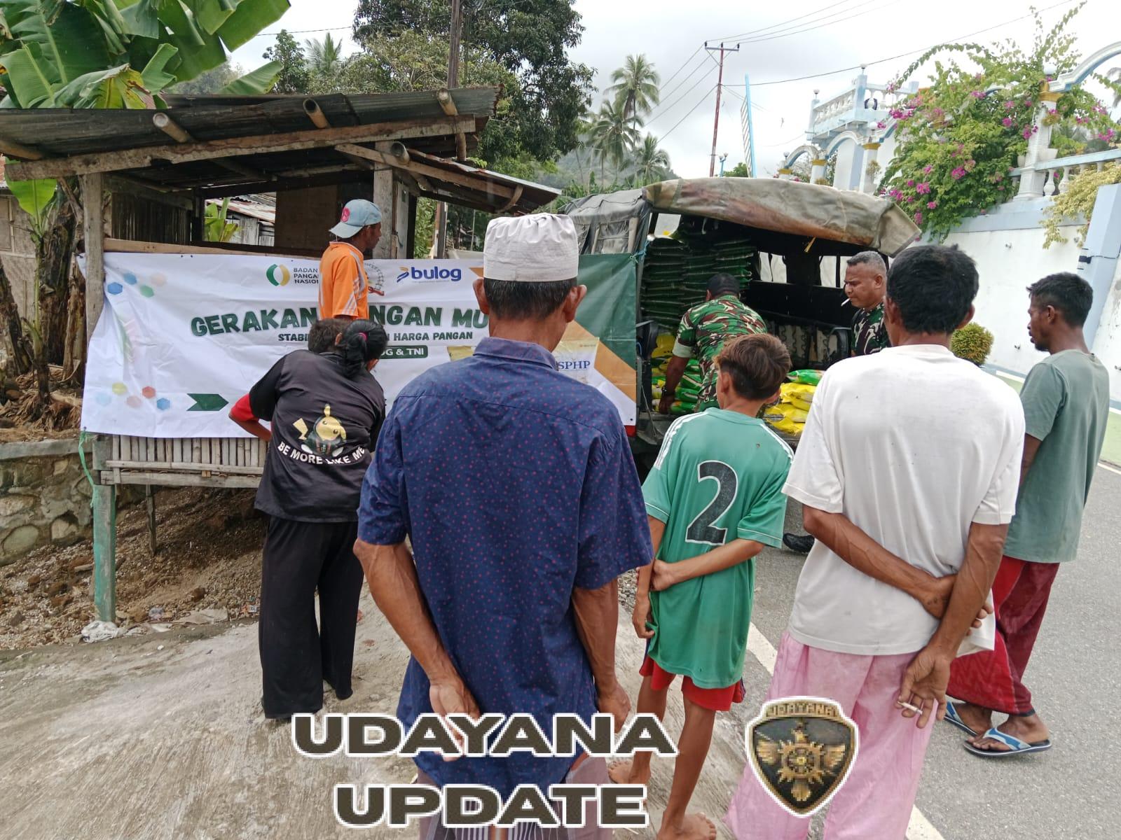 Kodim 1602/Ende Salurkan 113 Ton Beras Murah untuk Stabilkan Harga Pangan