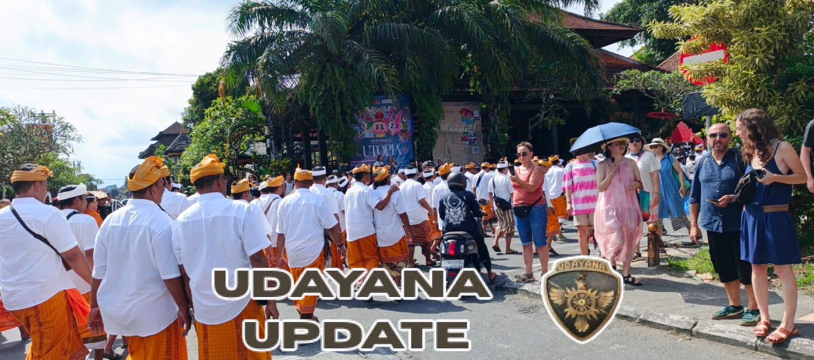 Dukung Pelestarian Budaya, Danramil Ubud Bersama Forkopimcam Ikuti Rangkaian Ngusaba Desa 2025