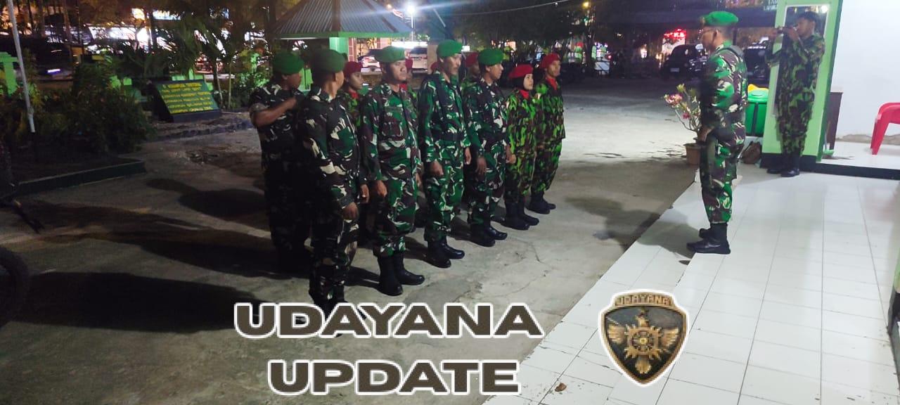 Patroli Malam Koramil 01 Kupang Pastikan Lingkungan Aman