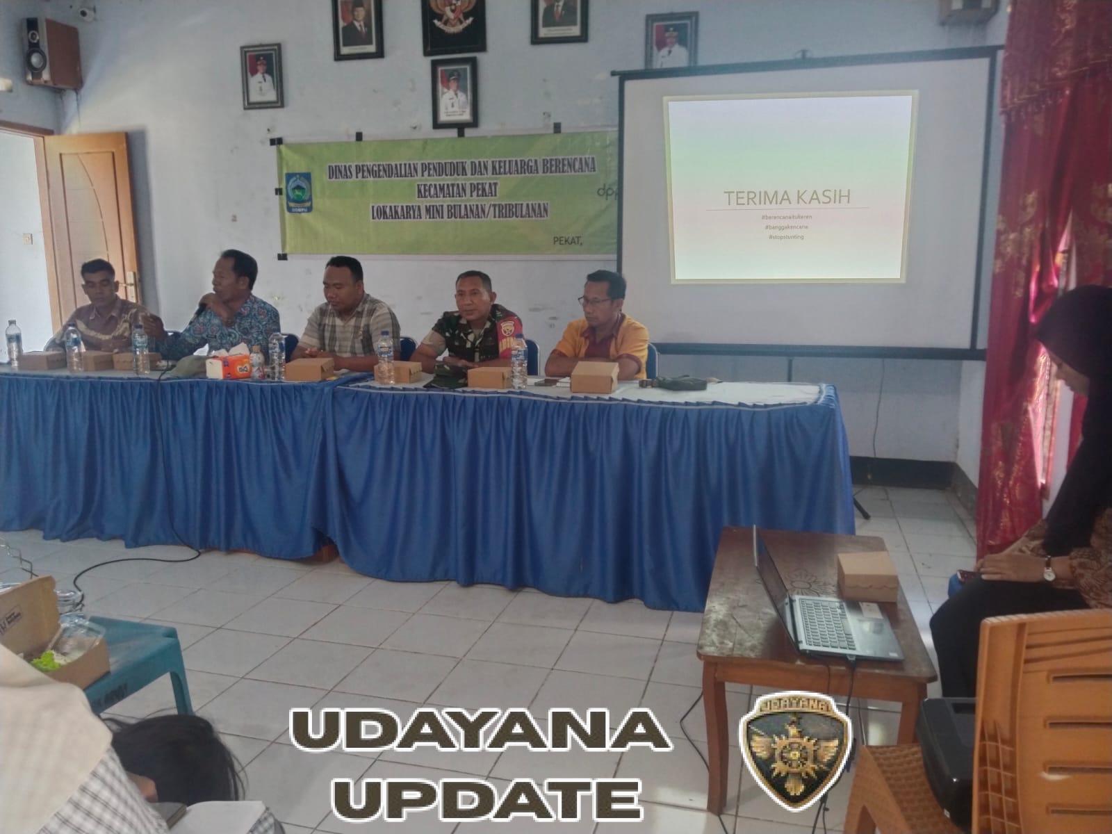 Babinsa Pekat Aktif Hadiri Lokakarya dan Gelar Komsos