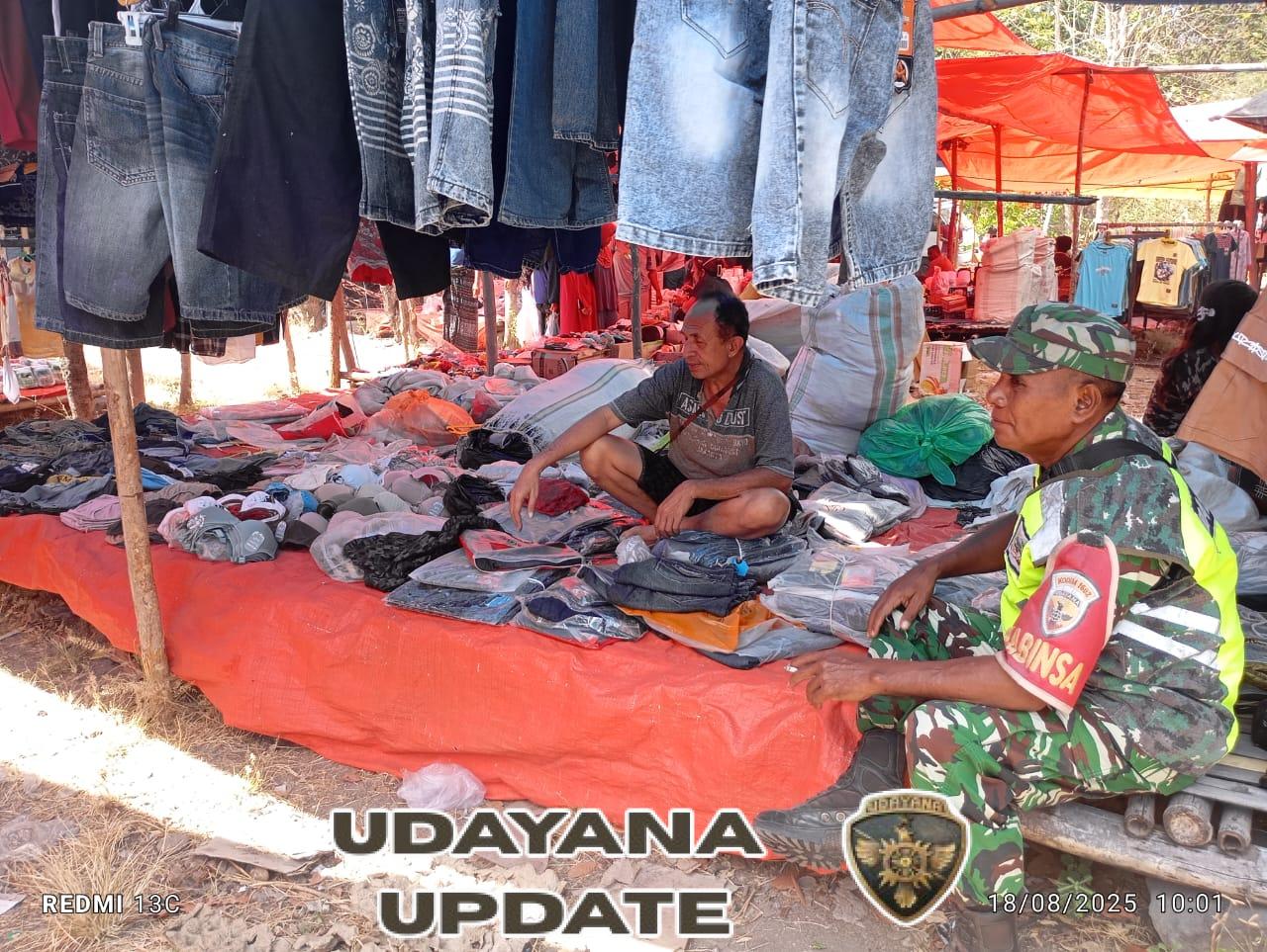 Babinsa Koramil 1602-04/Maurole Tingkatkan Keamanan Lewat Komsos di Desa Maurole