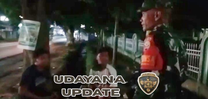 Sertu Suharjaya Ajak Masyarakat Anggaraksa Aktif Ronda Malam