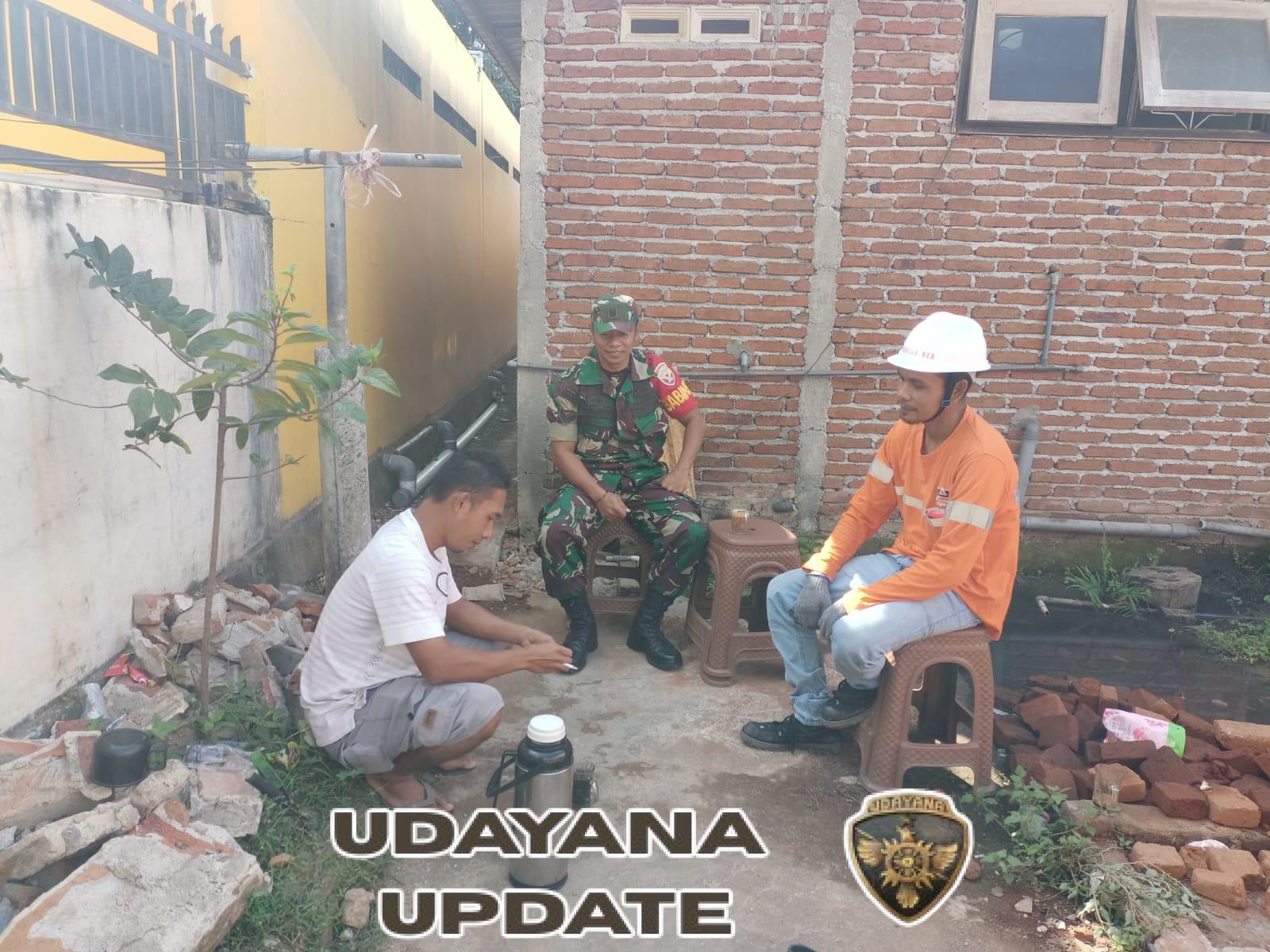 Sertu Syafrudin Ajak Warga Meraran Perkuat Keamanan Lewat Komsos