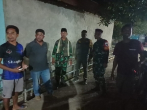 Koramil 1608-03/Sape Gencarkan Patroli Siskamling Cegah Peredaran Miras dan Narkoba di Desa Oi Maci