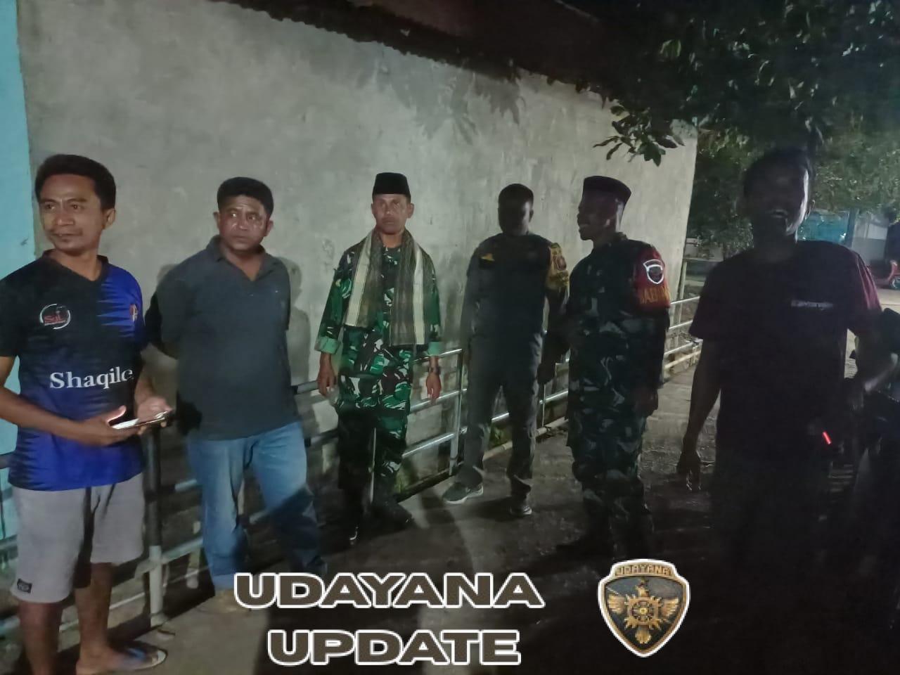 Koramil 1608-03/Sape Gencarkan Patroli Siskamling Cegah Peredaran Miras dan Narkoba di Desa Oi Maci