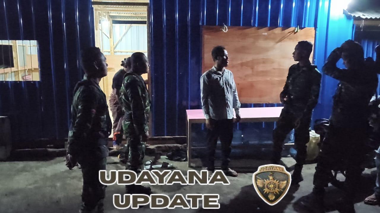 Wujud Sinergitas, Kodim 1612/Manggarai Patroli Bareng Ormas