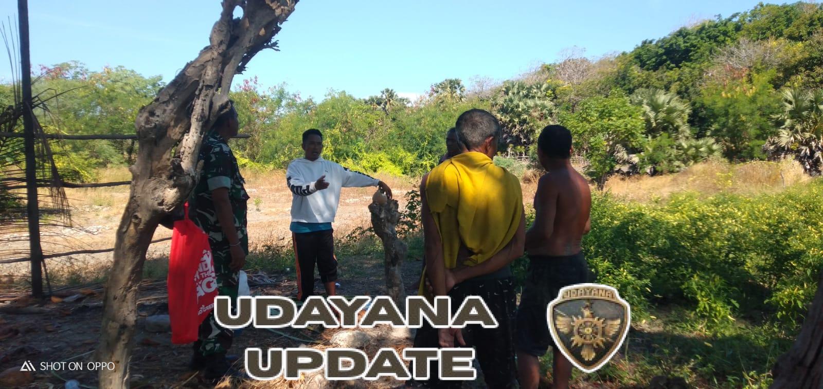 Babinsa Serda Roni Riberu Laksanakan Monitoring Wilayah di Desa Sonimanu